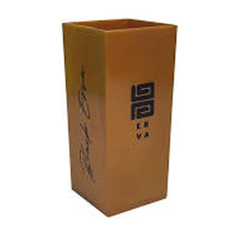 Copo De Terere Black Quadrado Marrom