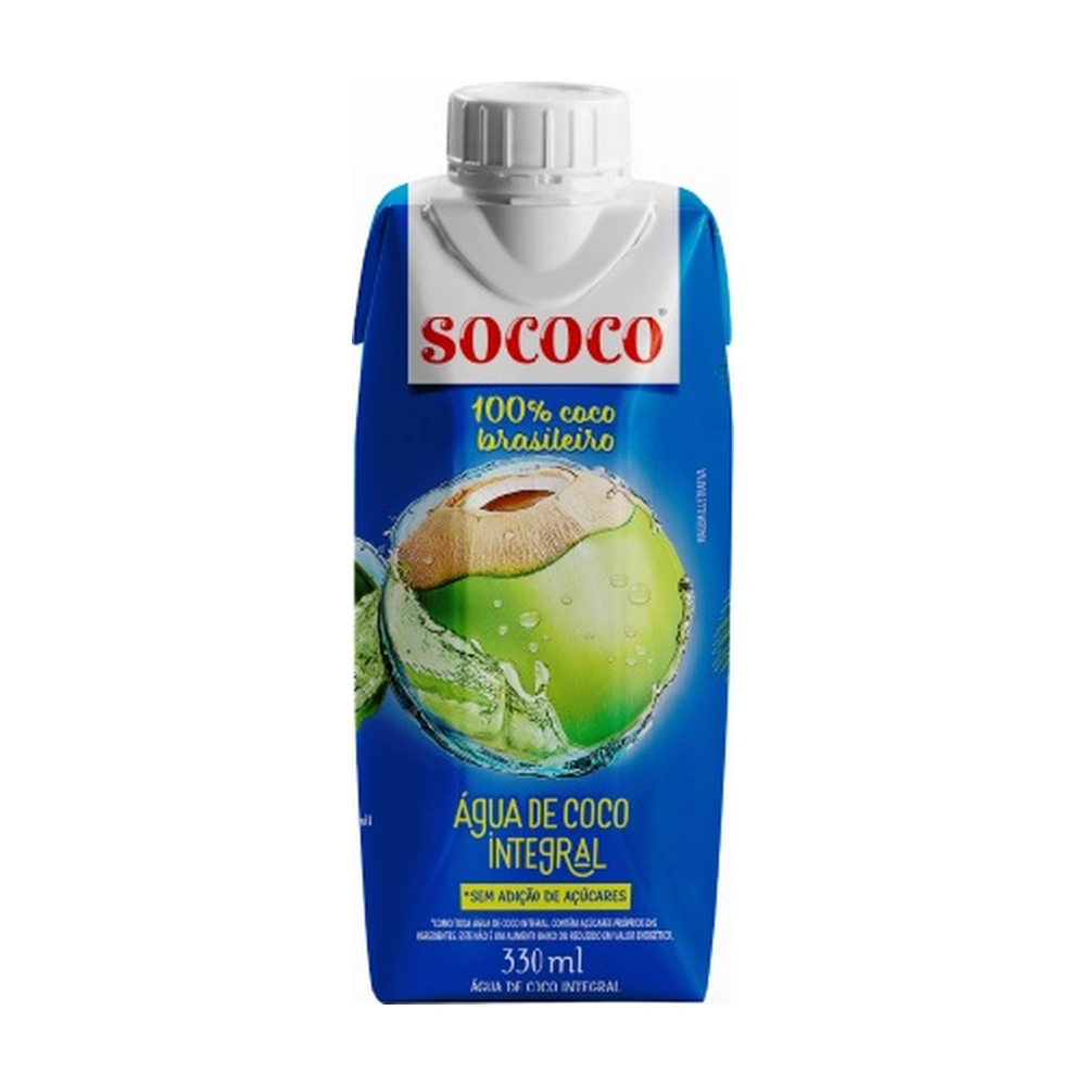 Água De Coco Sococo 330Ml