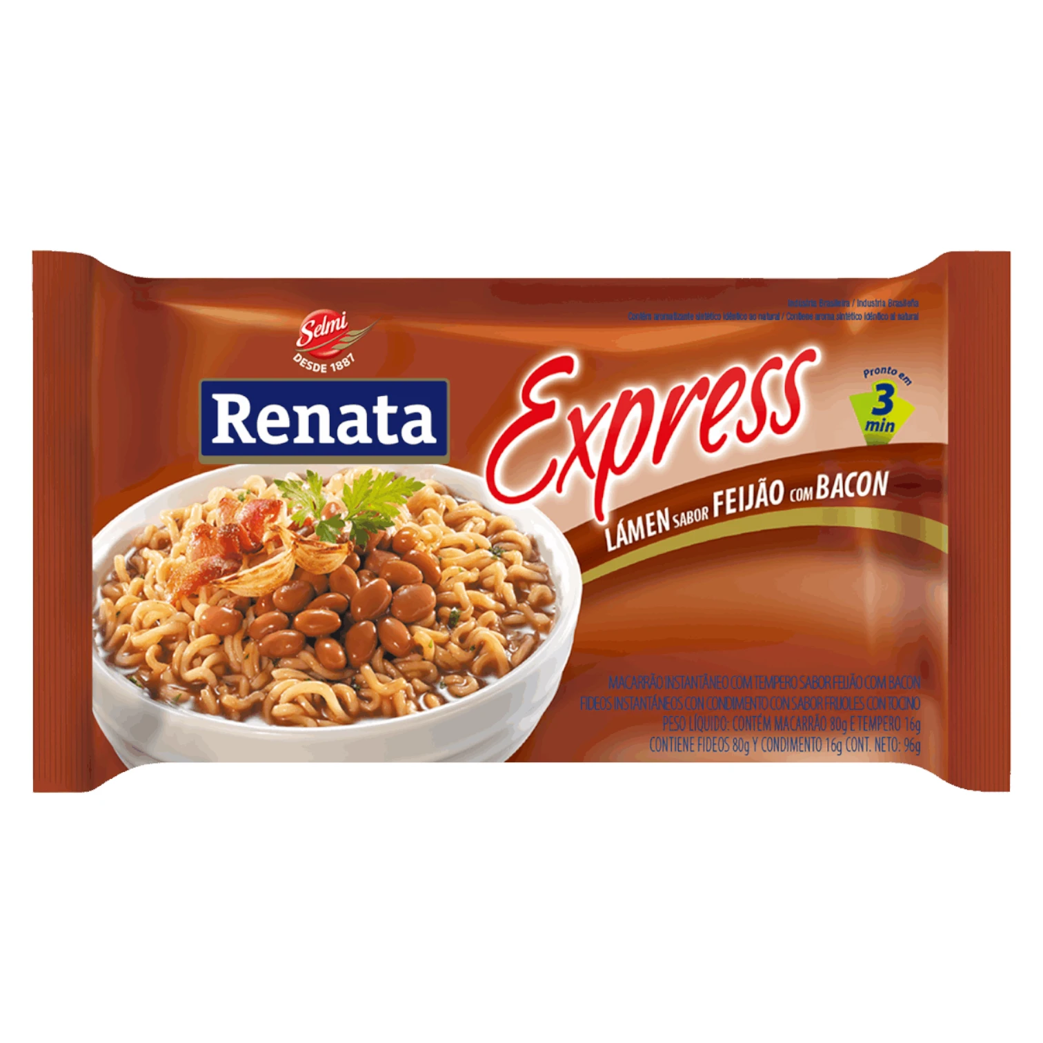 Lamen Renata Feijão Com Bacon